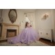 Off Shoulder Lilac Quinceanera Dress Sweet 15 Gowns Lace Appliques Wear Pageant Sweetheart Neck Birthday Party Dresses