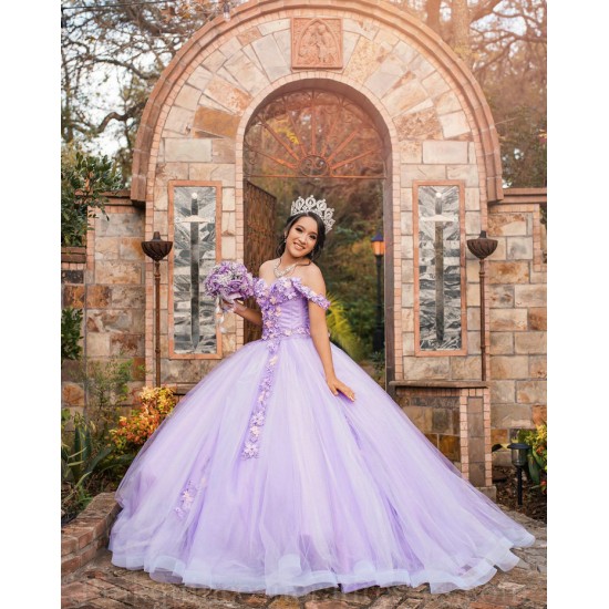 Lilac Quinceanera Dress Sweetheart Neck Vestidos De 15 Anos Off Shoulder Girls Sweet 16 Dresses Lace Appliques 2024 Wear Pageant