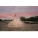 Pink Quinceanera Dress Sleeveless Sweet 15 Gowns Lace Appliques Wear Pageant Sweetheart Neck 2024 Ball Gown Princess Dresses