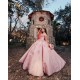 Off Shoulder Pink Quinceanera Dress Sweetheart Neck Girls Sweet 16 Dresses Lace Appliques 2024 Wear Pageant Vestidos De 15 Anos