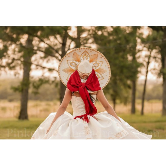 Sleeveless Red On White Quince Dress Ruffled Wear Pageant Sweet 15 Gowns Sweetheart Neck Birthday Party Dresses