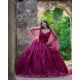 Burgundy Quinceanera Dress Sleeveless Sweet 15 Gowns Cape Sleeve 2024 Ball Gown Princess Dresses Sweetheart Neck Lace Appliques Birthday Party Robe