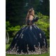 Sweetheart Neck Navy Blue Quinceanera Dress Lace Appliques Instagram Gowns Girls Sweet 16 Dresses 15 Birthday Party Robe