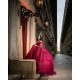 Cape Sleeve Red Quinceanera Dress Sweetheart Neck Girls Sweet 16 Dresses Off Shoulder Vestidos De 15 Anos 3D Flowers Wear Pageant